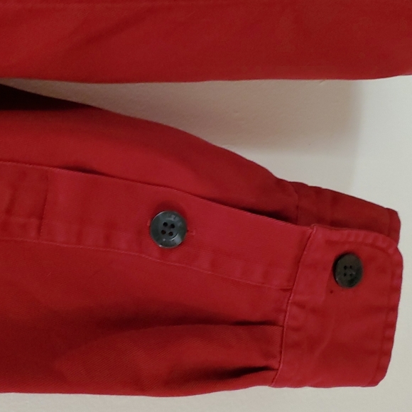 Daniel Cremieux Jeans  Button Down Shirt Red Large - Picture 7 of 9